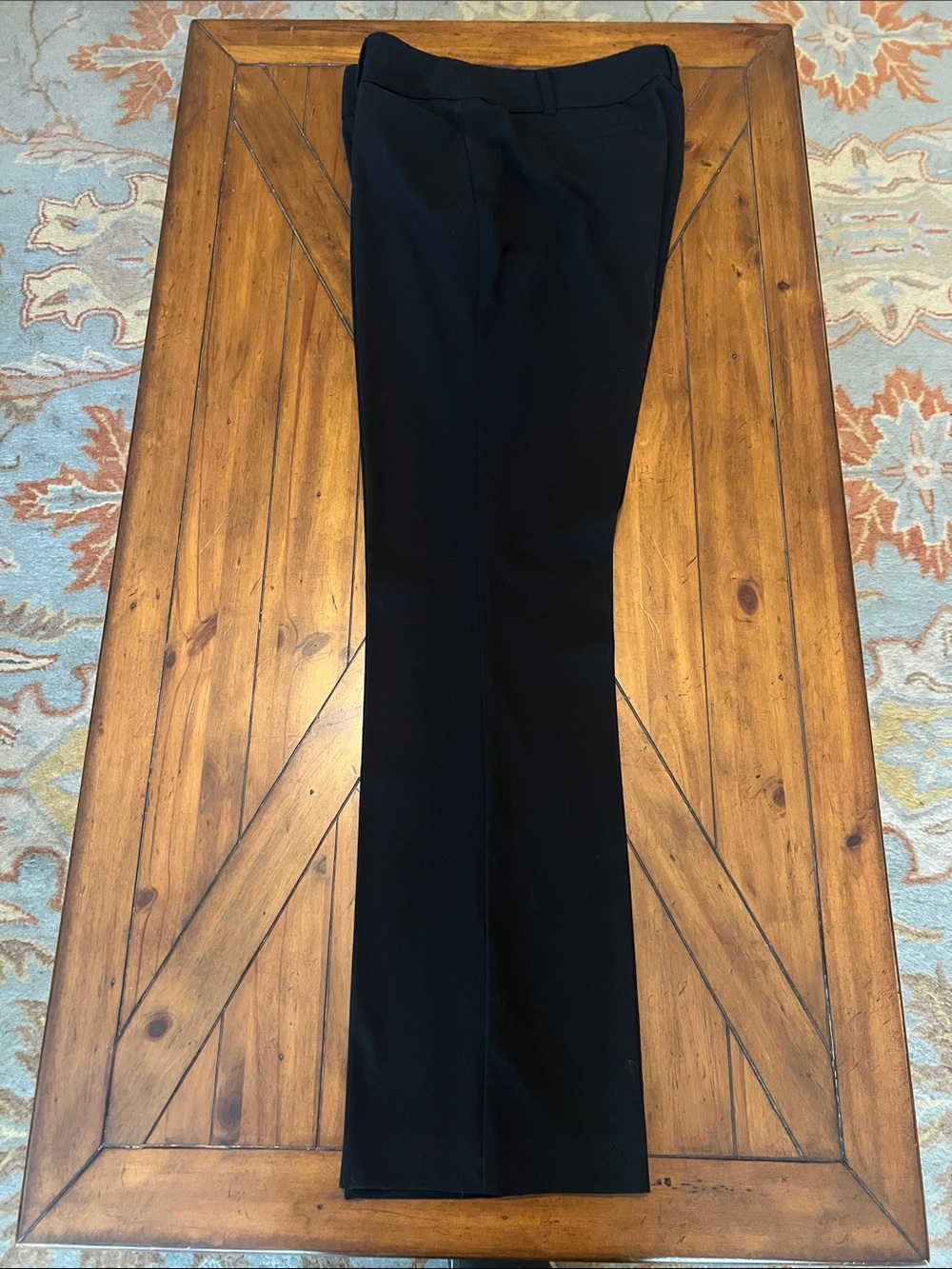 New York & Co Black Women's Straight Pants - Classic Workwear, Size 16 Tall